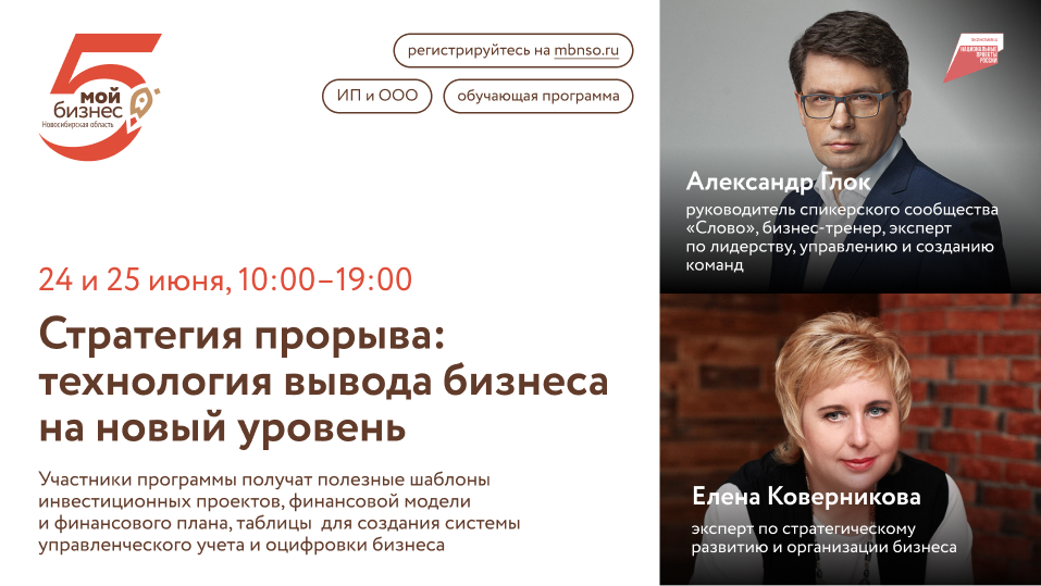 Стратегия прорыва: технология вывода бизнеса на новый уровень (обучающая программа)