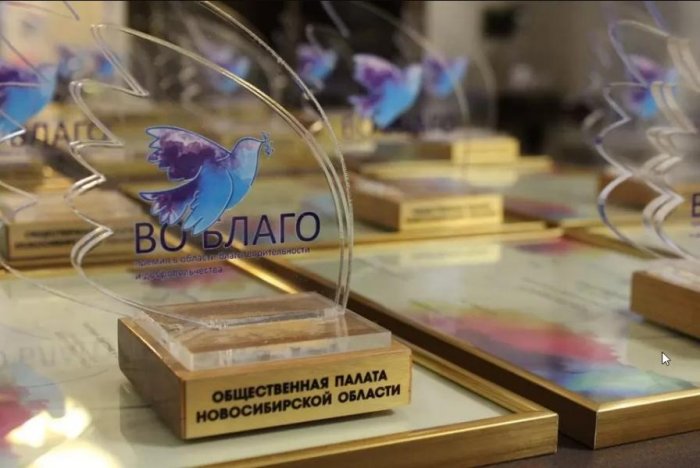Общественная палата Новосибирской области объявила премию за вклад в области благотворительности и добровольчества «Во Благо» 
