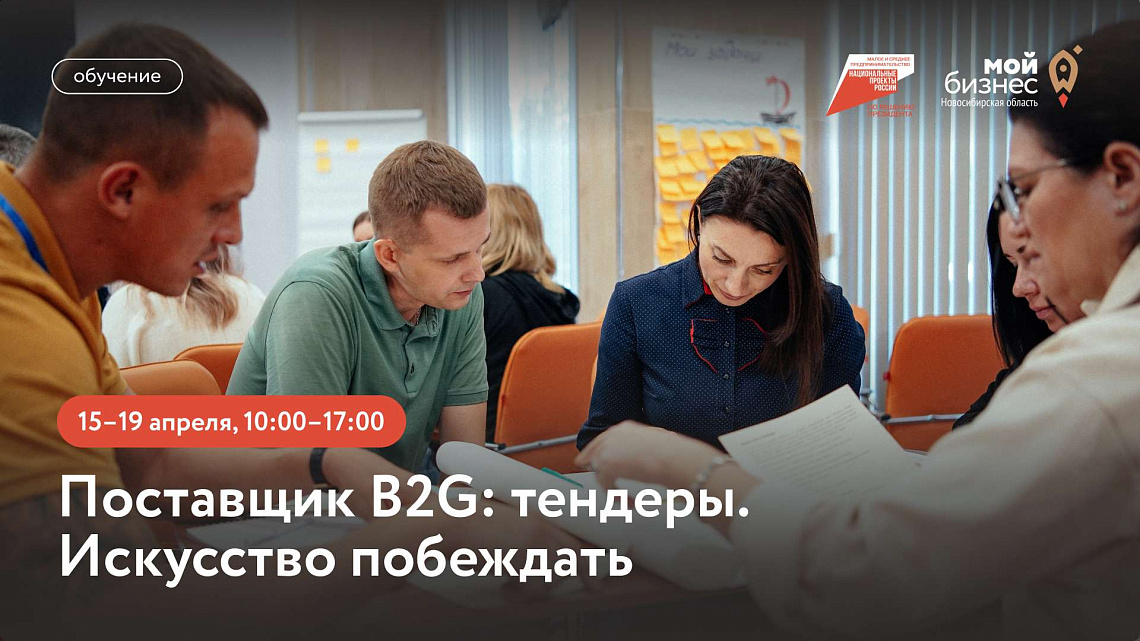 Поставщик B2G: Тендеры. Искусство побеждать (программа повышения квалификации)
