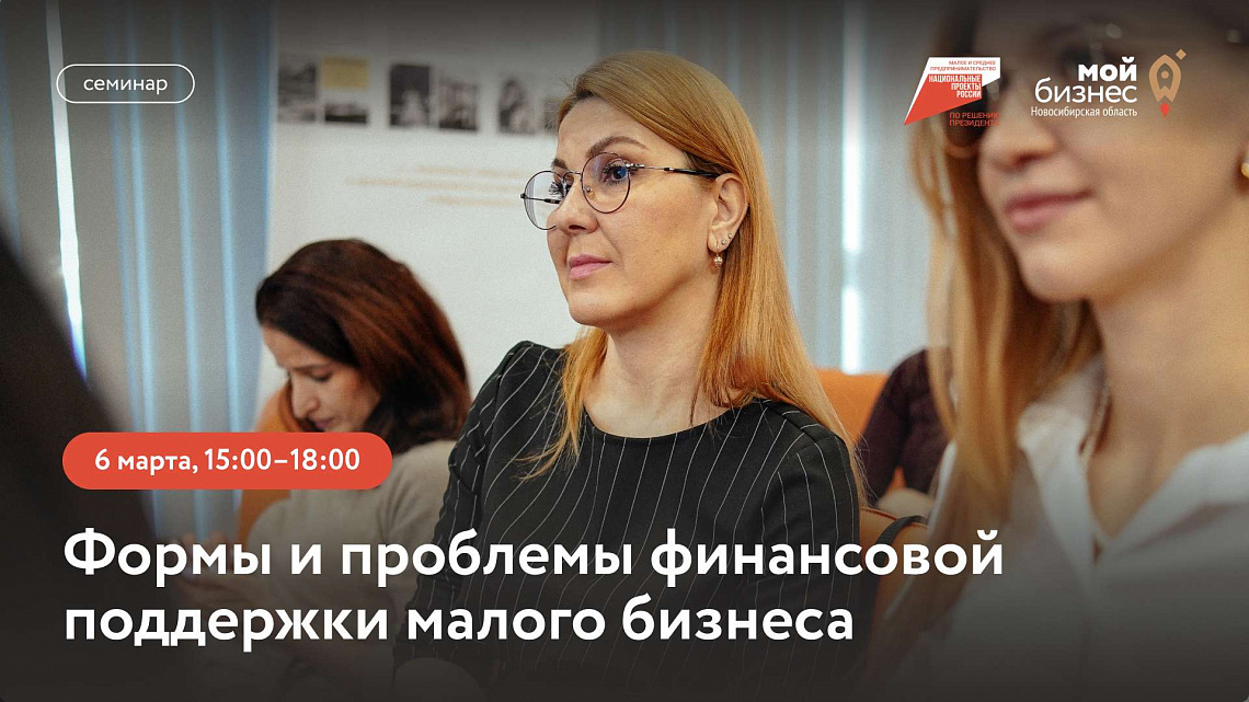 Формы и проблемы финансовой поддержки малого бизнеса (семинар)